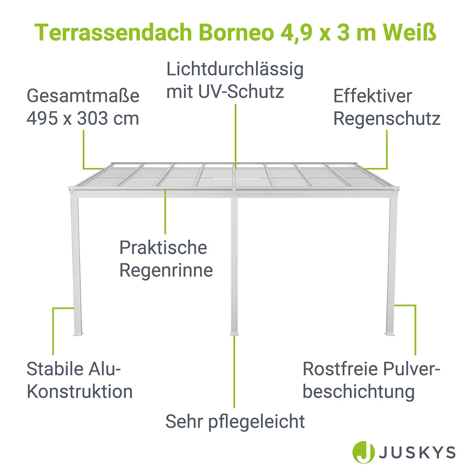 Terrassenüberdachung Borneo - Image 66