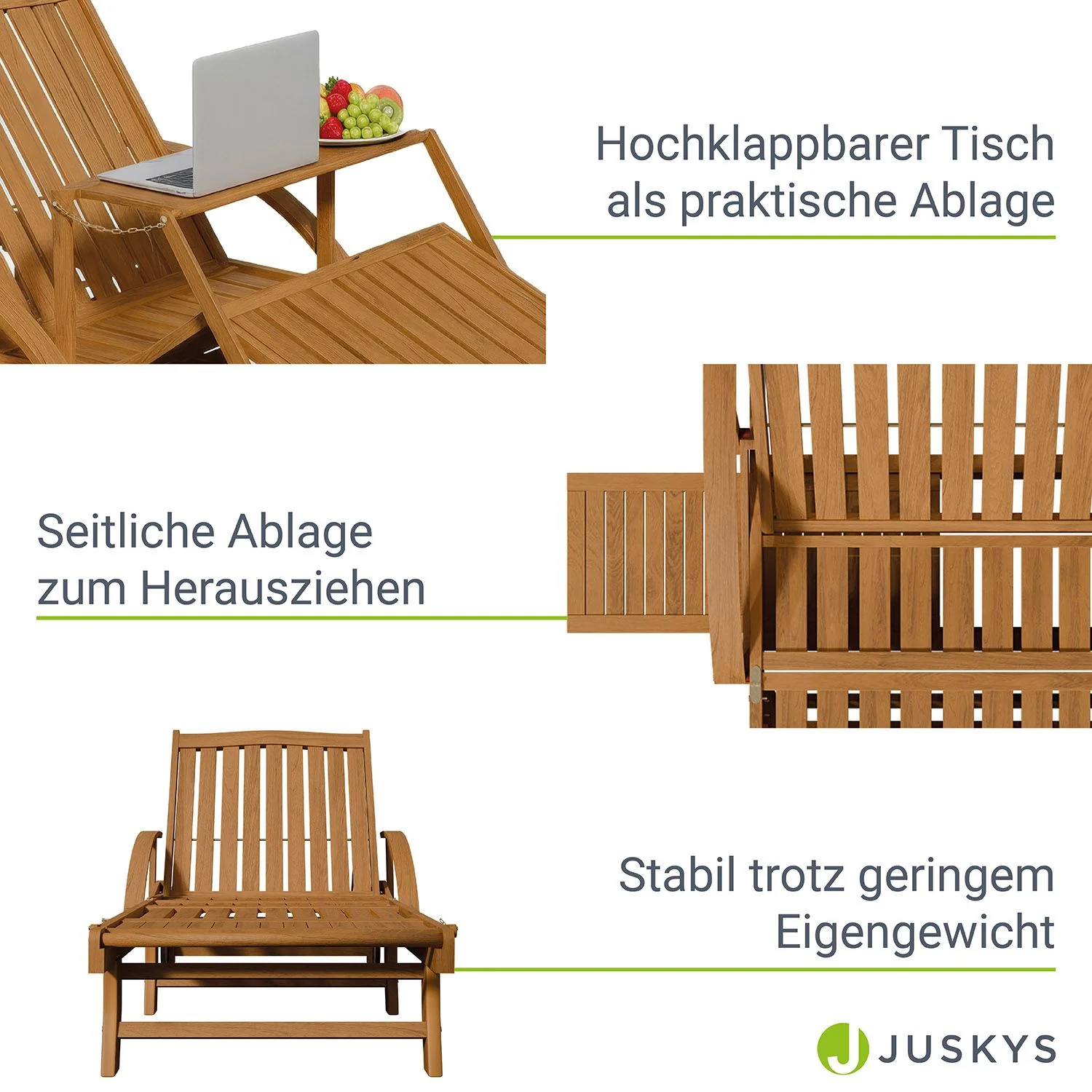 Gartenliege klappbar SunScape - Image 4