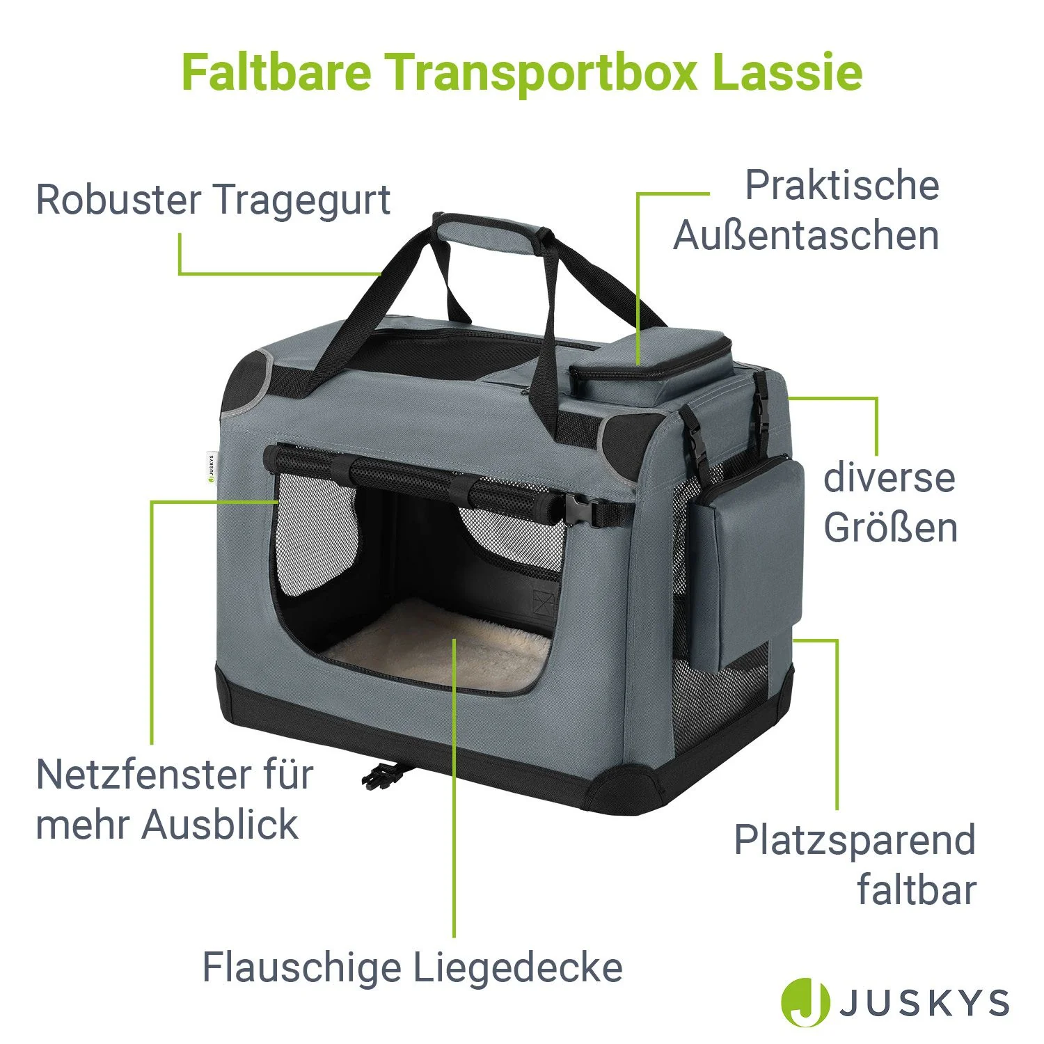 Hundebox Auto faltbar Lassie - Image 13
