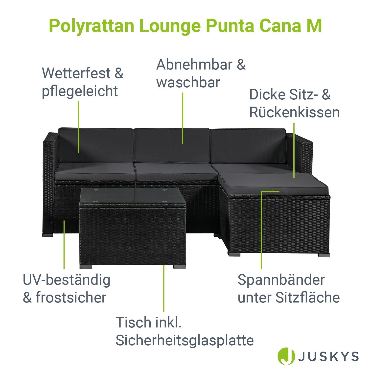 Polyrattan Lounge Punta Cana - Image 14