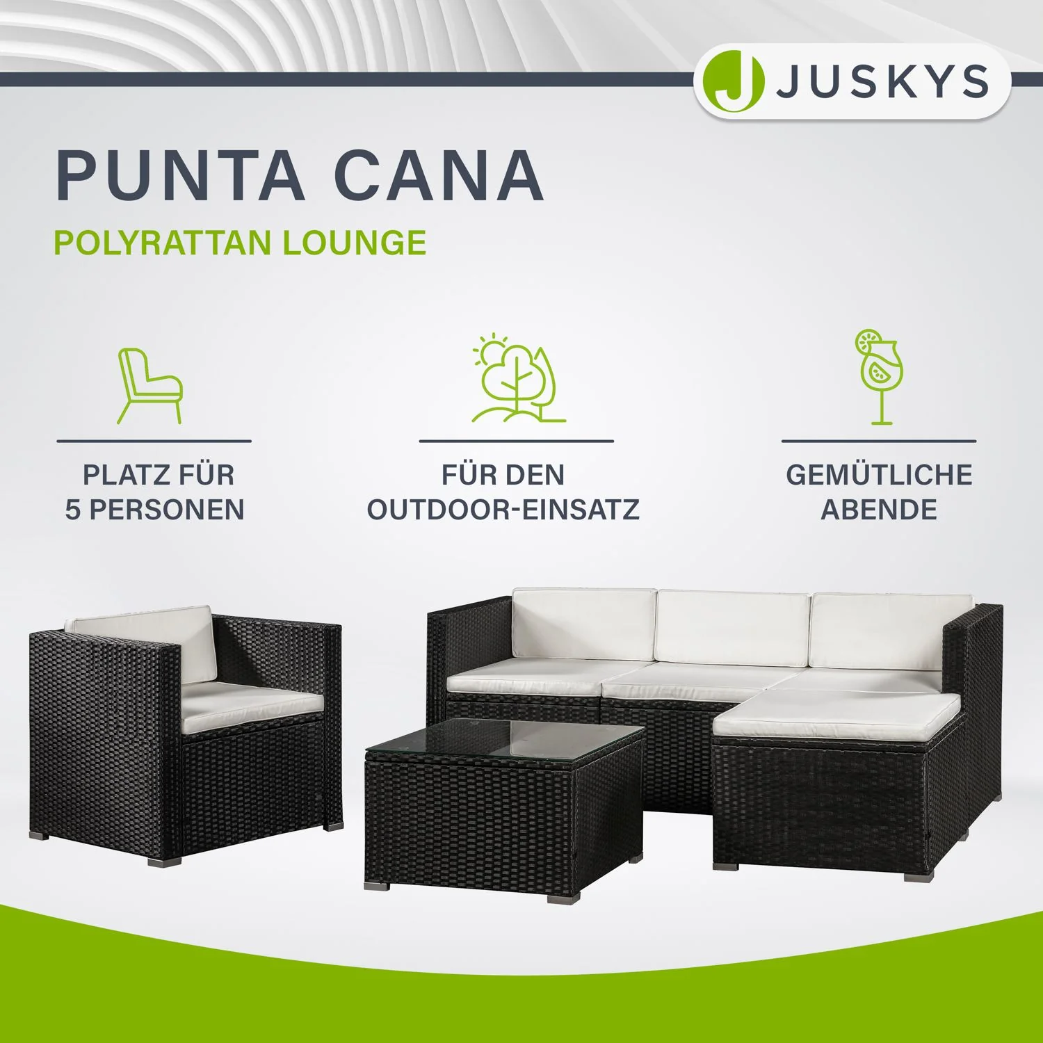 Polyrattan Lounge Punta Cana - Image 33
