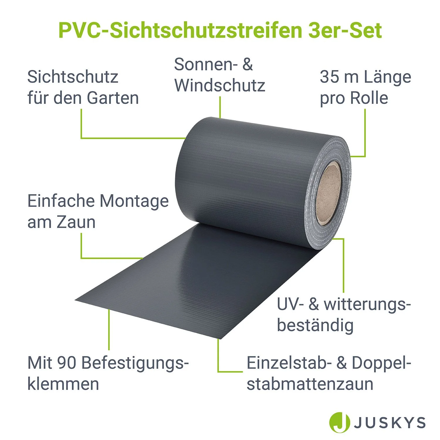 Sichtschutzstreifen PVC - Image 81