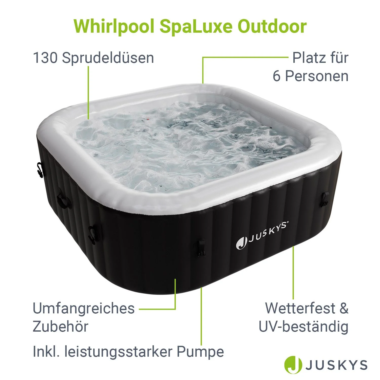 Whirlpool aufblasbar für 4-6 Personen - Image 3